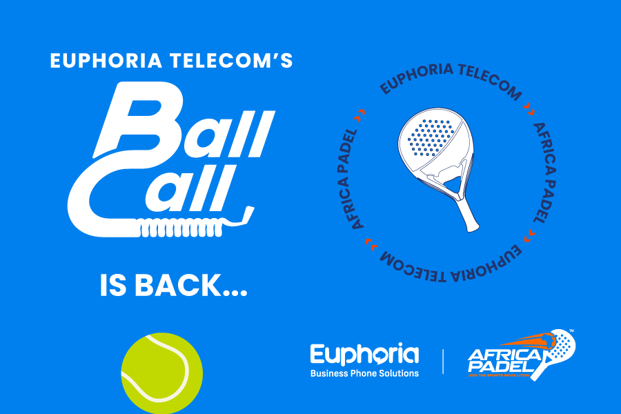 Euphoria Telecom's Ball Call is back — score a free padel match and balls. In partnership with Africa Padel.
