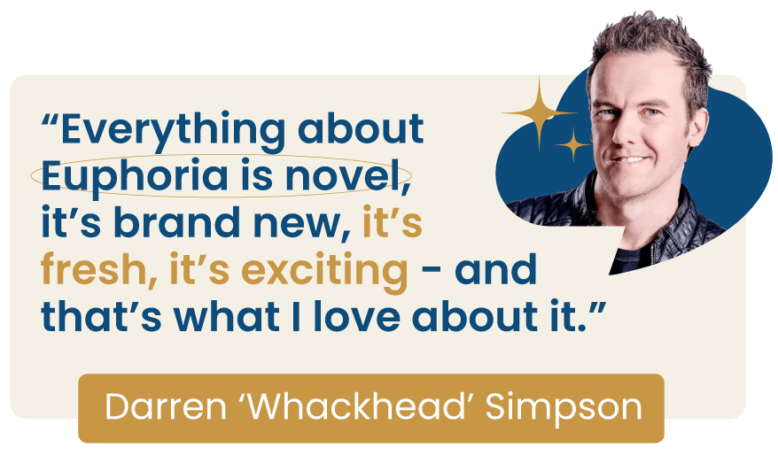 Whackhead Simpson quote about Euphoria's birthday