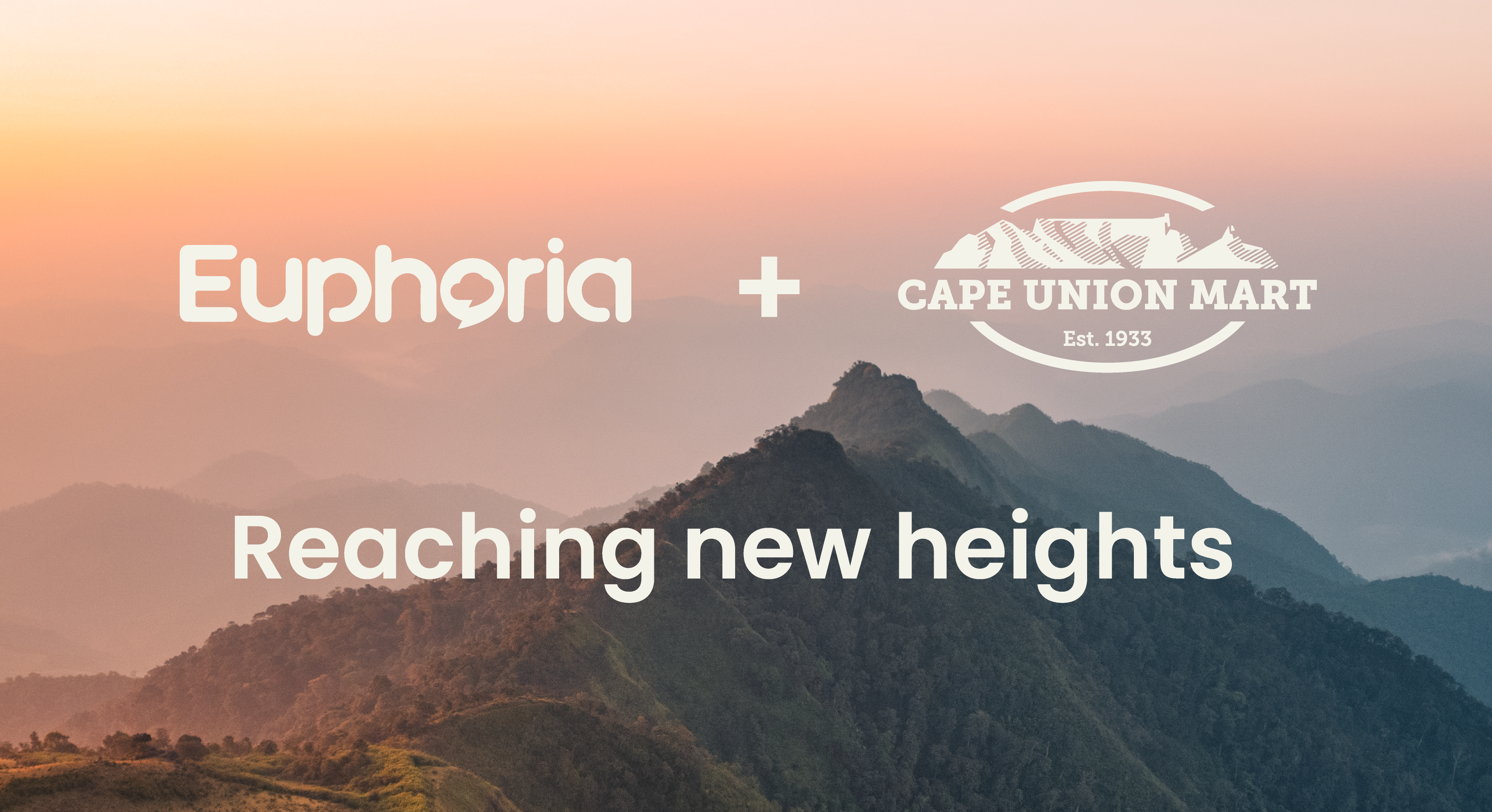 Euphoria + Cape Union Mart — reaching new heights